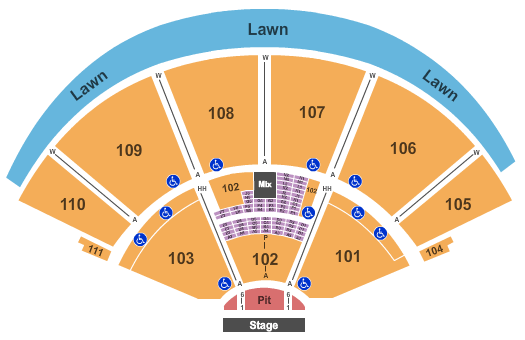 Cynthia Woods Mitchell Pavilion Cynthia Woods Seating Chart